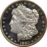 1880 Morgan Silver Dollar. Proof-67 Cameo (PCGS). CAC.