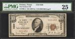 Forney, Texas. $10 1929 Ty. 1. Fr. 1801-1. The Farmers NB. Charter #9369. PMG Very Fine 25.