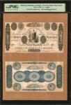 1821年英国珀金斯费尔曼和希思1英镑测试钞 PMG Perkins, Fairman & Heath. 1 Pound
