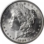 1904 Morgan Silver Dollar. MS-66 (PCGS).