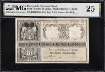 DENMARK. National Bank. 10 Kroner, 1907. P-7e. PMG Very Fine 25.
