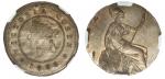 Great Britain. Victoria (1837-1901). Error. Penny reverse (KM 755) struck on a Jamaican 1888 Copper-