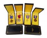U.S. Medal Assortment. Air Medal; Army Distinguished Service Cross; Bronze Star; Distinguished Flyin
