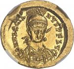 EMPIRE ROMAIN - ROMANMarcien (450-457). Solidus ND, Constantinople. NGC Ch AU 5/5 4/5 edge marks (66