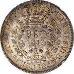 BRAZIL. 960 Reis, 1819-R. Rio de Janeiro Mint. Joao as Prince Regent. NGC MS-64.