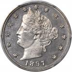 1897 Liberty Nickel. Proof-65 (PCGS). CAC.