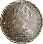 MEXICO. 8 Reales, 1777-Mo FM. Mexico City Mint. Charles III. NGC MS-62.