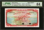 1964-73年有利银行一佰圆。样张。 HONG KONG. Mercantile Bank Limited. 100 Dollars, 1964-73. P-244s. Specimen. PMG 