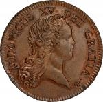 France. 1719-A Sol. Paris Mint. Gadoury-276. MS-62 BN (PCGS).