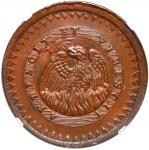 Buenos Aires, Argentina, copper 20 decimos, 1830, NGC MS 64 BN, finest known in the NGC census.
