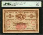 PORTUGAL. Banco de Portugal. 10 Mil Reis, 1878-82. P-58. PMG Very Fine 20.