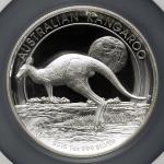 AUSTRALIA オーストラリア Dollar 2015P  NGC-PF70 Ultra Cameo“Early Releases“ ”HIGH RELIEF” Proof，カンガルー 1Ozプル