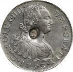 1797-99年英国 - 秘鲁壹圆银币。GREAT BRITAIN. Great Britain - Peru. Dollar (4 Shillings 9 Pence), ND (1797-99).