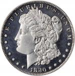 1880 Morgan Silver Dollar. Proof-64 Cameo (PCGS).