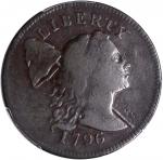 1796 Liberty Cap Cent. S-81. Rarity-3-. Fine-15 (PCGS).