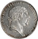IRELAND. Silver 10 Pence Bank Token, 1813. George III. PCGS Genuine--Cleaned, Unc Details.