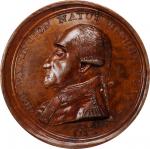 1790 (ca. 1850) Manly Medal. Second Obverse. Musante GW-11, Baker-62B. Bronze. Choice About Uncircul
