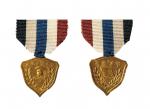 民国北洋时期袁世凯总统像金质纪念章一枚