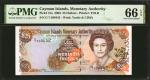 2003年开曼群岛金融管理局25元。 CAYMAN ISLANDS. Cayman Islands Monetary Authority. 25 Dollars, 2003. P-31a. PMG G