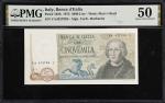 ITALY. Banca dItalia. 5000 Lire, 1973. P-102b. PMG About Uncirculated 50.