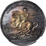 Undated (ca. 1860) George Hampden Lovett Equestrian Die / Mount Vernon Medal. White Metal. 32 mm. Mu