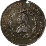 1799 (ca. 1800) Washington Funeral Urn Medal. Musante GW-70, Baker-166A, Fuld Dies 3-B. Silver. EF-4