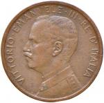 Savoy Coins. Vittorio Emanuele III (1900-1946) Centesimo 1908 Donna su prora - Nomisma 1396 CU RR