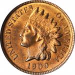 1909-S Indian Cent. MS-65 RB (PCGS).