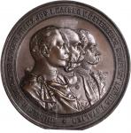 MIXED LOTS. Bronze European Medals, 1862-1923.