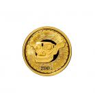 1995、2002年中国人民银行发行金币二枚