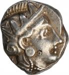ATTICA. Athens. AR Tetradrachm (17.19 gms), ca. 353-294 B.C. CHOICE VERY FINE.