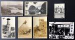 1940-1960年代广东肇庆，汕头及韶关等地照片及明信片共7 件，尺寸及品相不一.