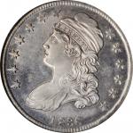 1836 Capped Bust Half Dollar. Lettered Edge. O-116a. Rarity-6. Mint State, Lightly Cleaned.