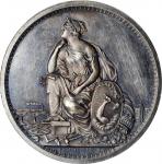 1869 Massachusetts Charitable Mechanic Association Award Medal. By Francis N. Mitchell. Julian AM-36