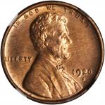 1920-S Lincoln Cent. MS-64 RB (NGC).