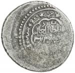 Islamic - Mongol Dynasties. ILKHAN: Sulayman, 1339-1346, AR 6 dirhams (4.14g), Qumm, AH(74)2 (weak),