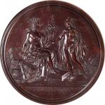 1876 United States Diplomatic Medal. By Augustin Dupre. U.S. Mint Copy Dies by Charles E. Barber. Ju