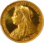 GREAT BRITAIN. Sovereign, 1893. London Mint. Victoria. PCGS PROOF-64 Deep Cameo.
