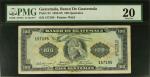GUATEMALA. Banco de Guatemala. 100 Quetzales, 1955-58. P-34. PMG Very Fine 20.