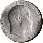 GREAT BRITAIN. Shilling, 1909. London Mint. NGC AU-58.