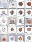 India - Group Lots. INDIA:LOT of 31 pieces: Mostly early: Mysore (3 pcs); Bengal Presidency, AR ¼ pa