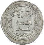 UMAYYAD: al-Walid I, 705-715, AR dirham (2.88g), Darabjird, AH93, A-128, Klat-294b, lovely well-cent