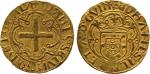 COINS. REST OF THE WORLD. Portugal, João II (1481-95).  Gold Cruzado, undated, Lisbon, 3.57g (Gomes 