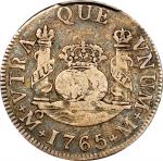 MEXICO. 2 Reales, 1765-Mo M. Mexico City Mint. Charles III. PCGS VF-25.