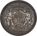 1752 (i.e. ca. 1900) Franco-American Jeton. Betts-387. Silver, 30.0 mm. Compagnie des Indes / Mercur
