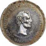 1909 Abraham Lincoln / Address at Cooper Union Token. DeLorey-39, Cunningham 10-260GS, King-370. Ger
