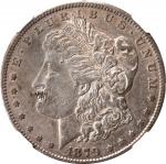 1879-CC Morgan Silver Dollar. VAM-3. Top 100 Variety. Capped Die. AU Details--Cleaned (NGC).
