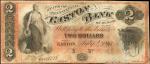 Easton, Pennsylvania. Easton Bank. July 4, 1861. $2. Fine.