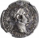 TRAJAN, A.D. 98-117. AR Denarius, Rome Mint, A.D. 102. NGC EF.
