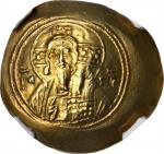MICHAEL VII, 1071-1078. AV/EL Histamenon Nomisma (3.71 gms), Constantinople Mint.